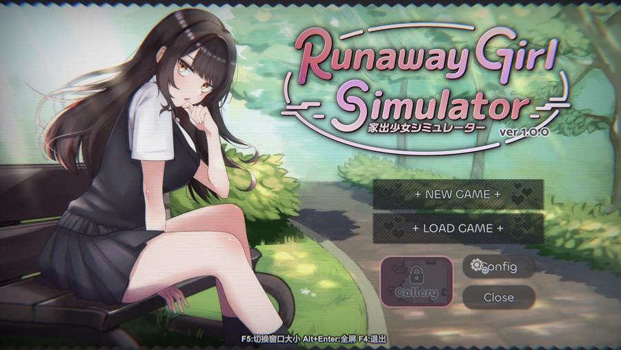 [PC][SLG]家出少女模拟器/Runaway Girl Simulator V1.14-[DL官方中文版]-精选游戏荟