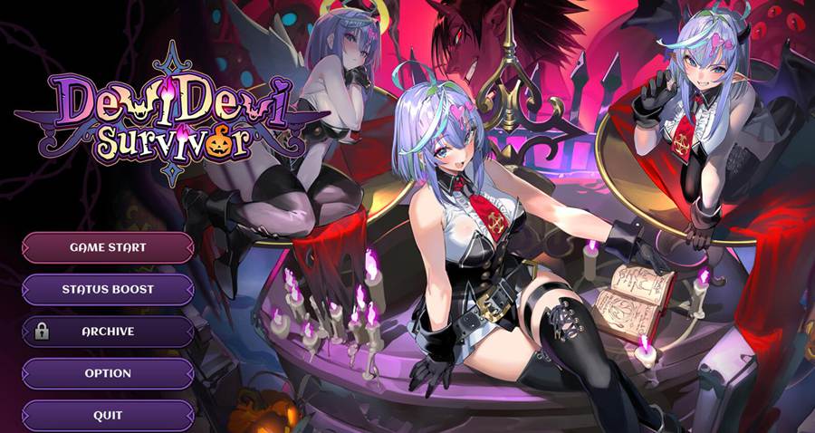 [PC][ACT]恶魔幸存者DeviDevi Survivor(デビデビサバイバー)-[STEAM+DL官方中文版]-精选游戏荟